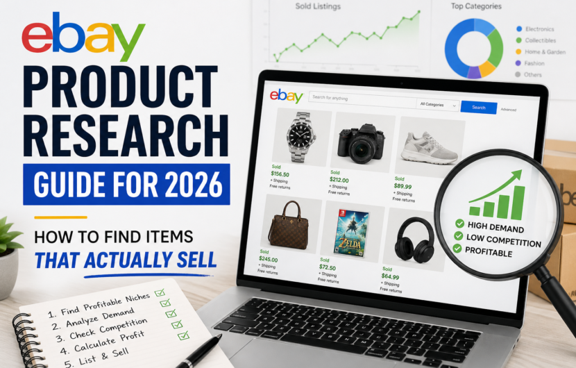 eBay Product Research Guide for 2026: How to Find Items That Actually Sell