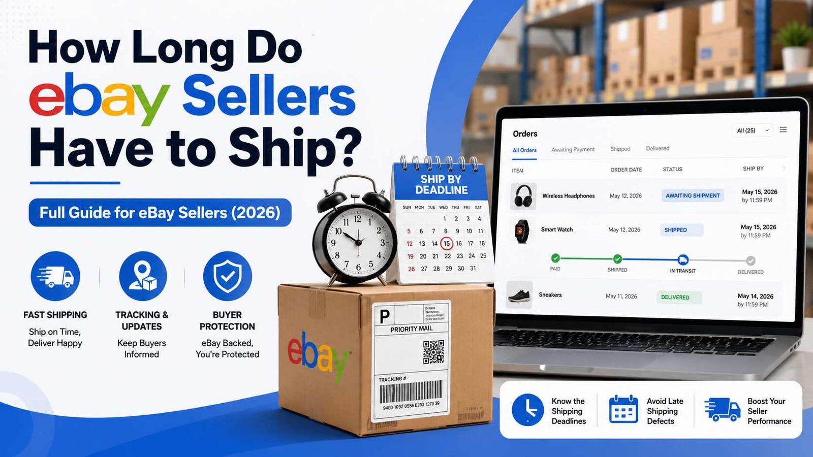 How Long Do eBay Sellers Have to Ship? (Full Guide)