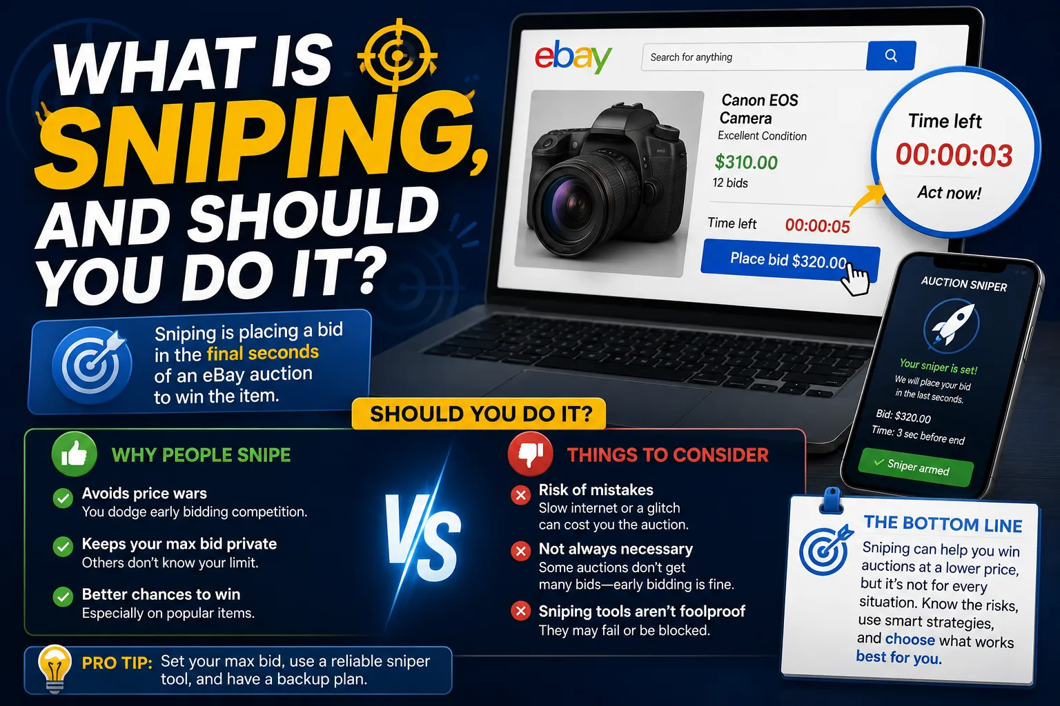 eBay Bidding Work with Sniping